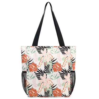 Beach Bags 2024 Women Summer Beach Shopping Bags Reuse-Able High Quality Ladies Tote Bag with Custom Printed Logo Beach Shopper