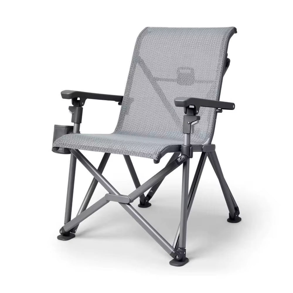 Aluminum Lightweight Portable Modern Garden Chair Waterproof Outdoor Furniture Foldable Hiking Camping Beach Chair 300Lbs