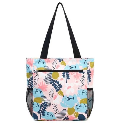 Beach Bags 2024 Women Summer Beach Shopping Bags Reuse-Able High Quality Ladies Tote Bag with Custom Printed Logo Beach Shopper