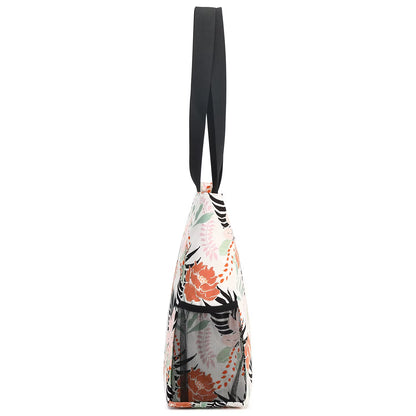 Beach Bags 2024 Women Summer Beach Shopping Bags Reuse-Able High Quality Ladies Tote Bag with Custom Printed Logo Beach Shopper