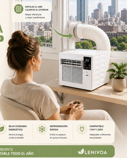 Mini aire acondicionado eléctrico portátil AC 2026