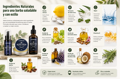 KIT PREMIUM DE CUIDADO PARA BARBA