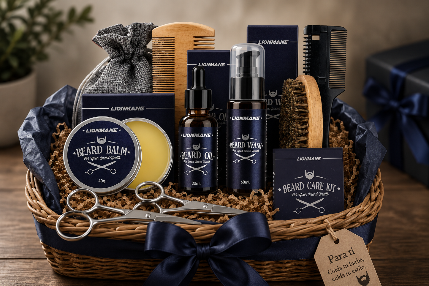 KIT PREMIUM DE CUIDADO PARA BARBA