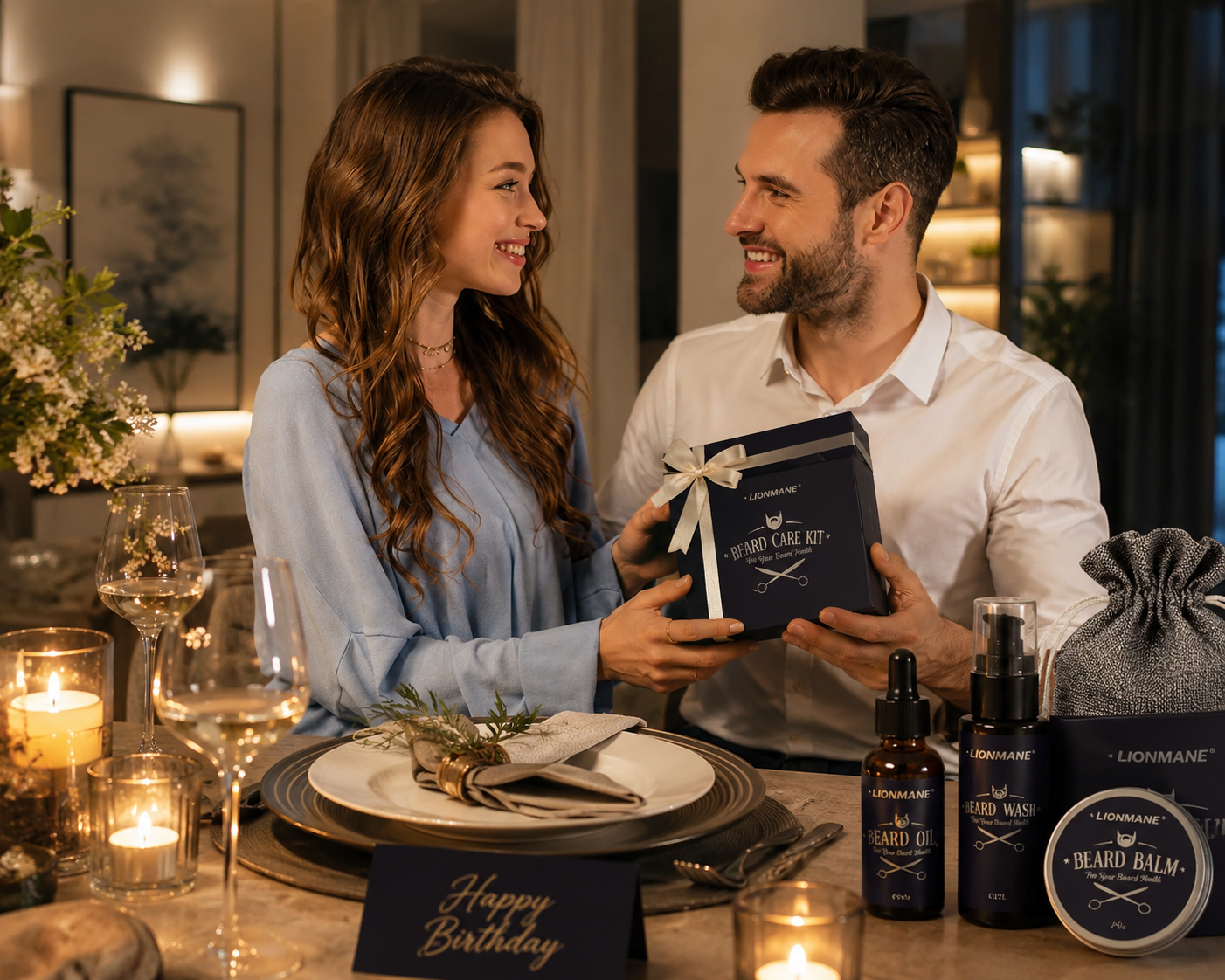KIT PREMIUM DE CUIDADO PARA BARBA