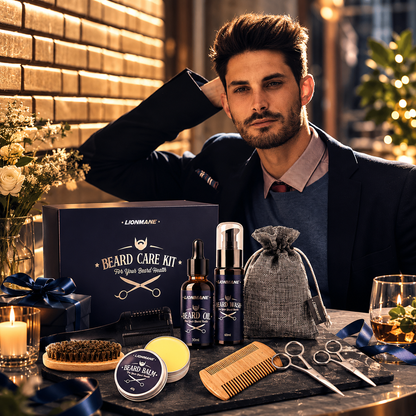 KIT PREMIUM DE CUIDADO PARA BARBA
