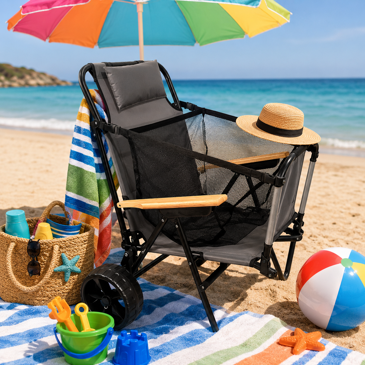 Silla de playa /camping IRON