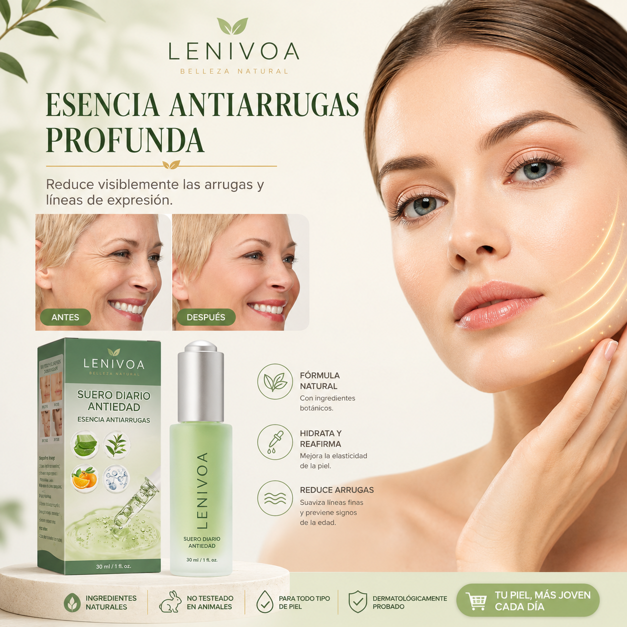 SÉRUM ANTIARRUGAS PROFUNDO 30ml