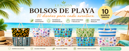 Bolso de Playa Premium con Asas de Cuerda – 10 Diseños Exclusivos Palta