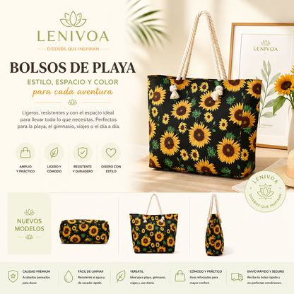 Bolso de Playa Premium con Asas de Cuerda – 10 Diseños Exclusivos Palta