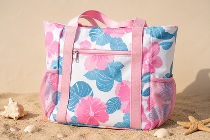 Bolso de Playa Grande con Cremallera – 25 Diseños Disponibles